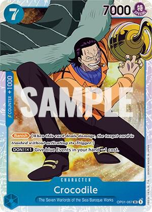 Crocodile OP01-067 (Romance Dawn)  - Foil | Good Games North