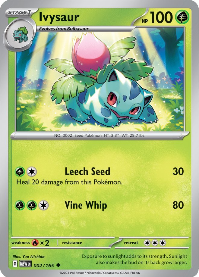 Ivysaur (002/165) [Scarlet & Violet 151] | Good Games North