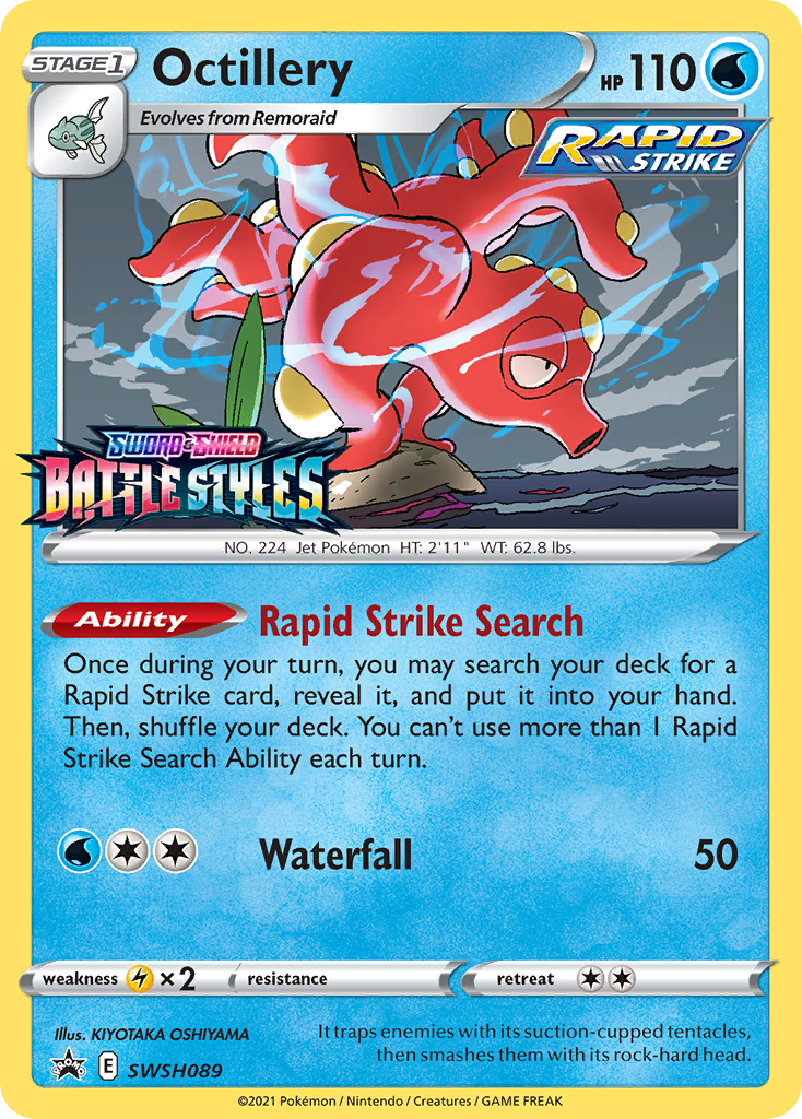 Octillery (SWSH089) (Prerelease Promo) [Sword & Shield: Black Star Promos] | Good Games North