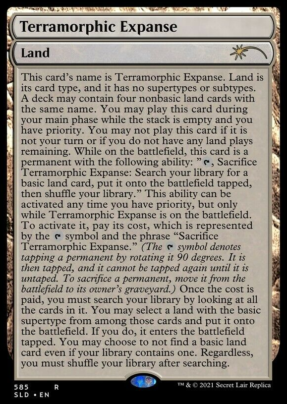 Terramorphic Expanse (Full Text) [Secret Lair Drop Promos] | Good Games North