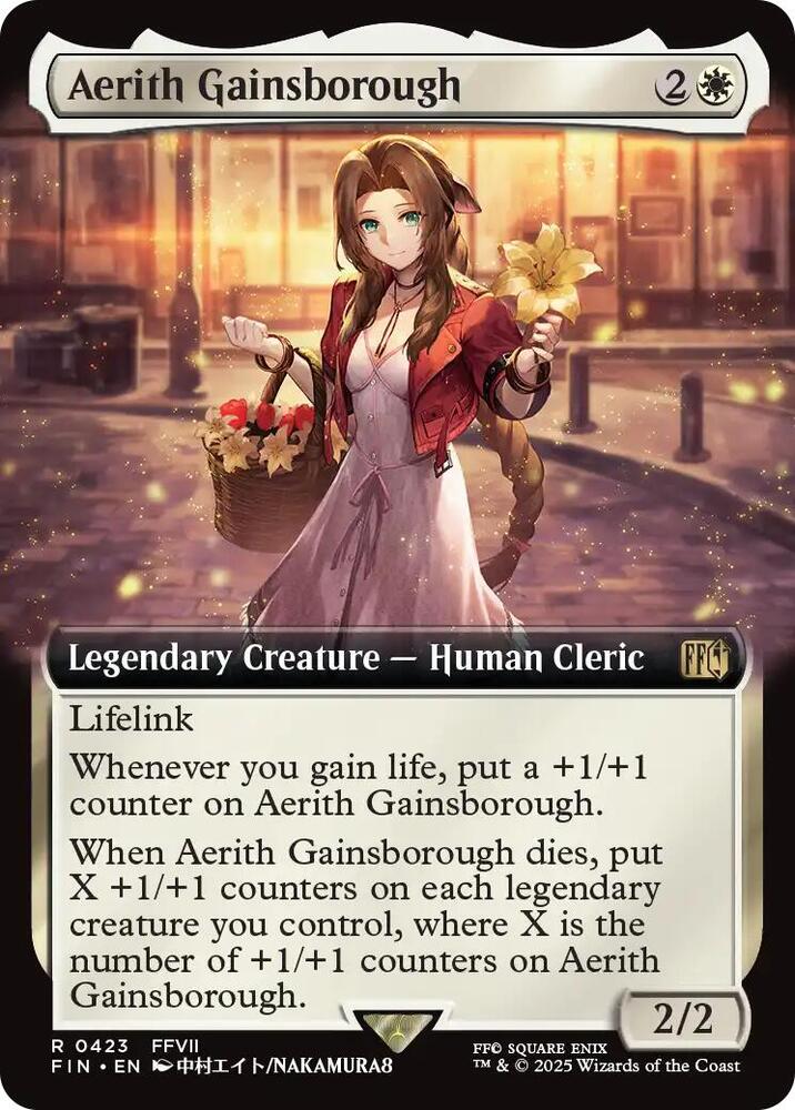 Aerith Gainsborough 423 (FINAL FANTASY)  - Extended Art | Good Games North