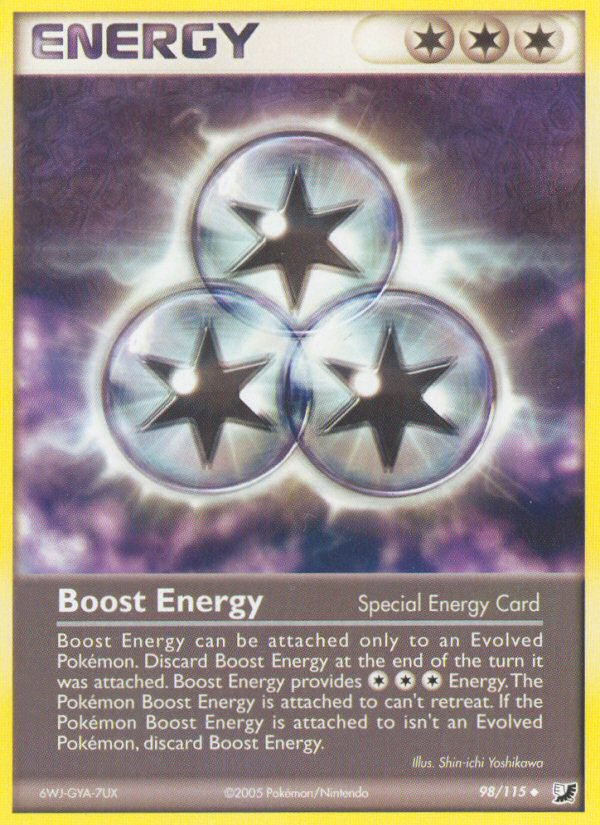 Boost Energy (98/115) [EX: Unseen Forces] | Good Games North