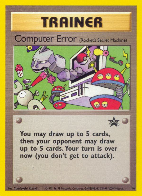 Computer Error (16) [Wizards of the Coast: Black Star Promos] | Good Games North