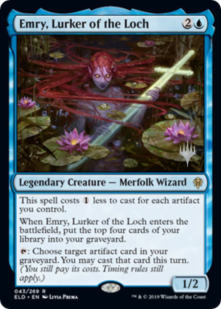 Emry Lurker of the Loch 43p/152 (Promo Pack: Throne of Eldraine)  | Good Games North