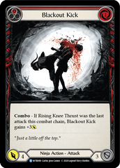 Blackout Kick (Red) [U-WTR089] (Welcome to Rathe Unlimited)  Unlimited Rainbow Foil | Good Games North
