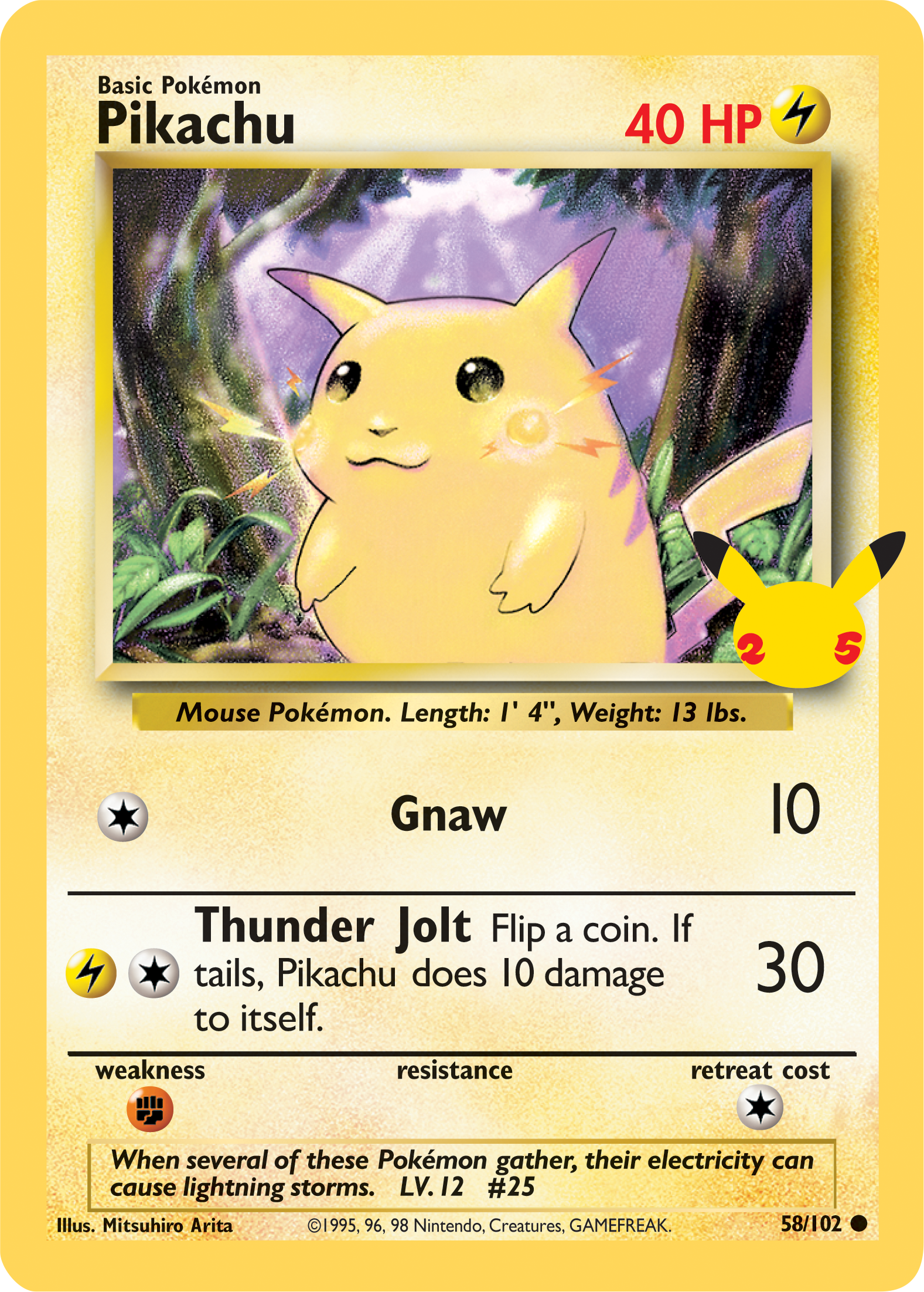 Pikachu (58/102) (Jumbo Card) [First Partner Pack] | Good Games North