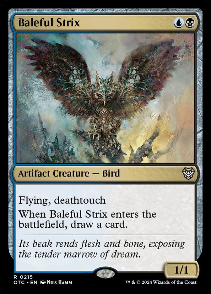 Baleful Strix 215/342 (Commander: Outlaws of Thunder Junction)  | Good Games North