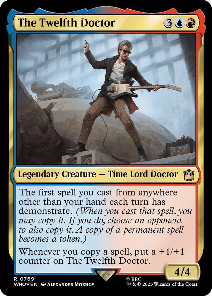 The Twelfth Doctor Surge Foil (Universes Beyond: Doctor Who)  - Foil | Good Games North