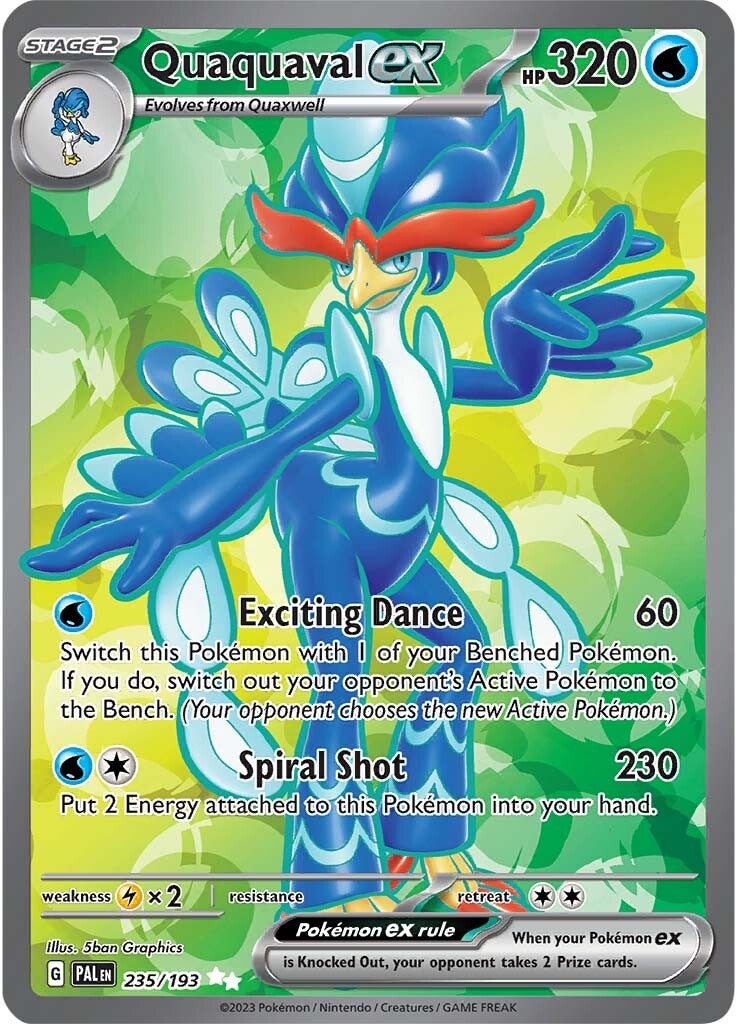 Quaquaval ex (235/193) [Scarlet & Violet: Paldea Evolved] | Good Games North