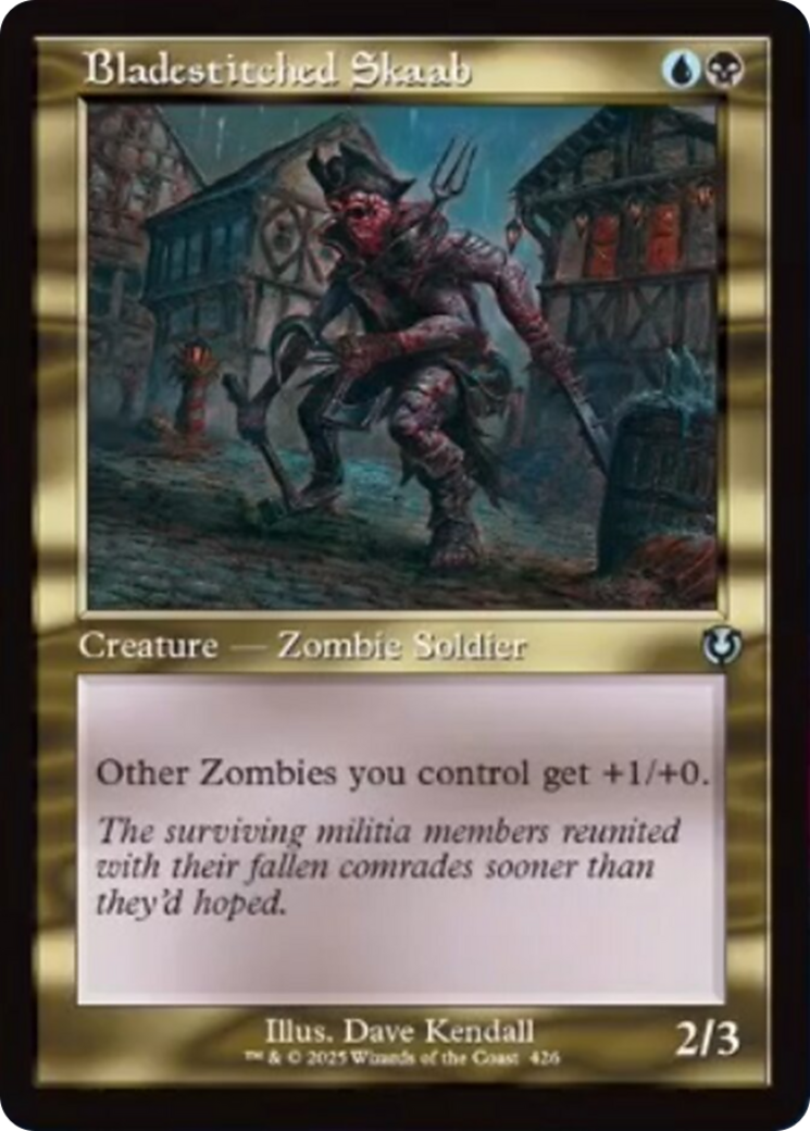 Bladestitched Skaab (Retro Frame) [Innistrad Remastered] | Good Games North