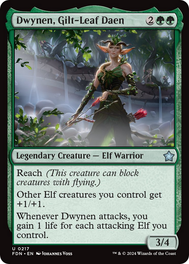 Dwynen, Gilt-Leaf Daen [Foundations] | Good Games North