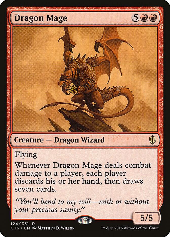 Dragon Mage 124/351 (Commander 2016)  | Good Games North