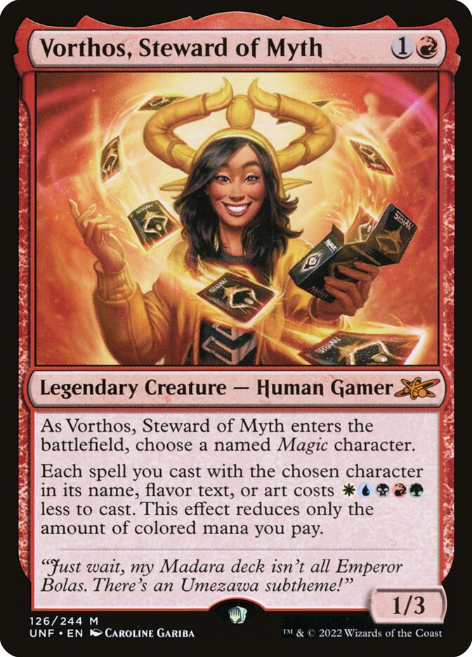 Vorthos, Steward of Myth (Unfinity)  - undefined | Good Games North