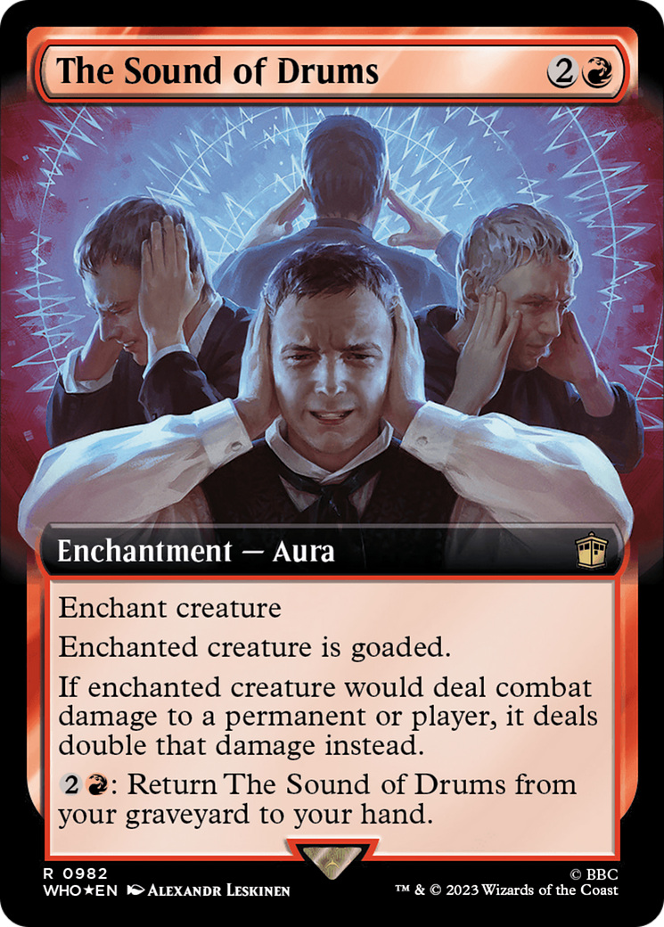The Sound of Drums (Extended Art) (Surge Foil) [Doctor Who] | Good Games North