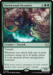 Shriekwood Devourer [Duskmourn: House of Horror Commander] | Good Games North