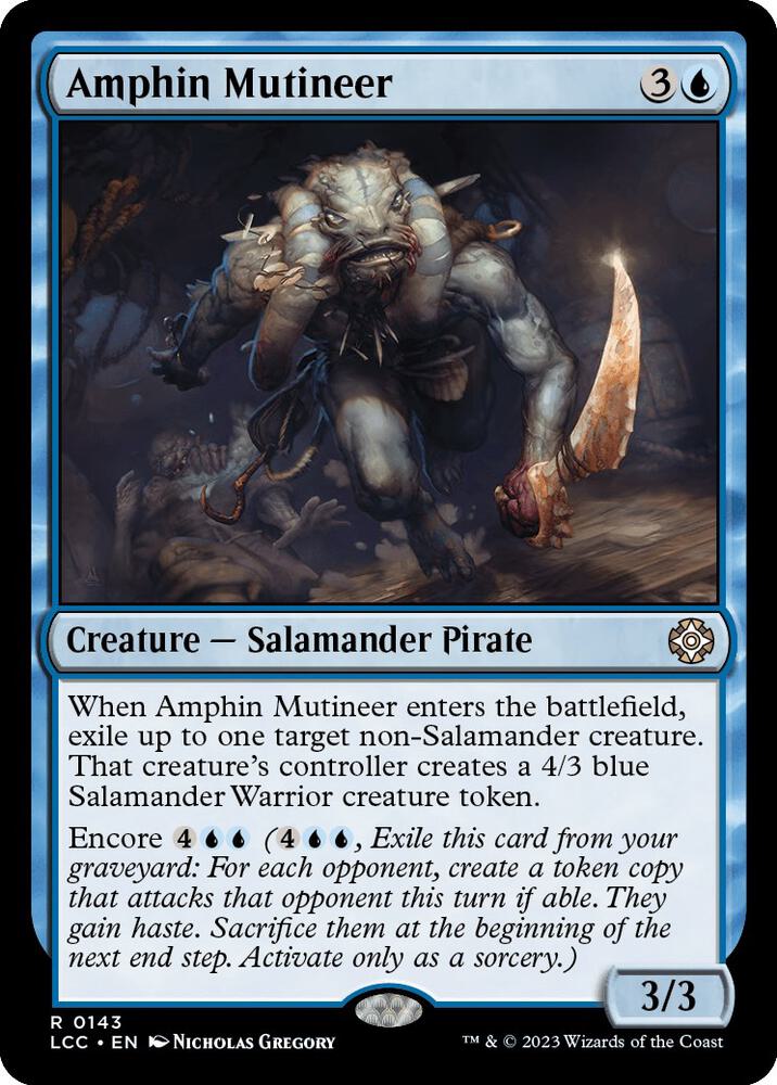 Amphin Mutineer (Commander: The Lost Caverns of Ixalan)  | Good Games North