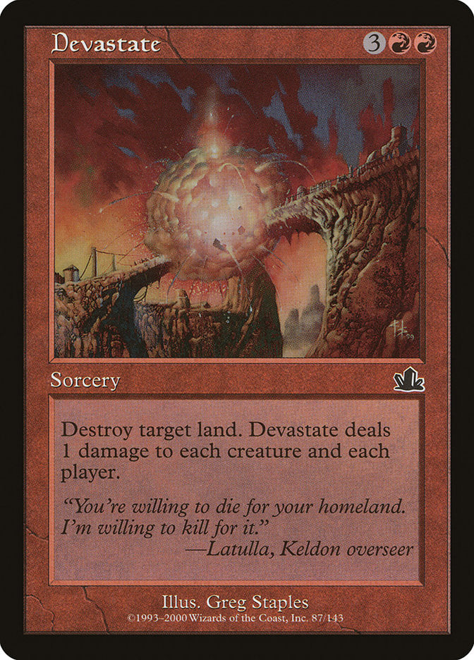Devastate (Prophecy)  - Foil | Good Games North