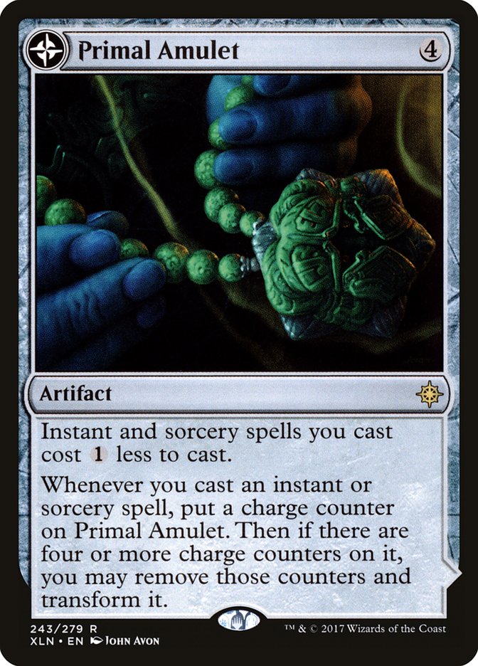 Primal Amulet // Primal Wellspring (Ixalan)  | Good Games North