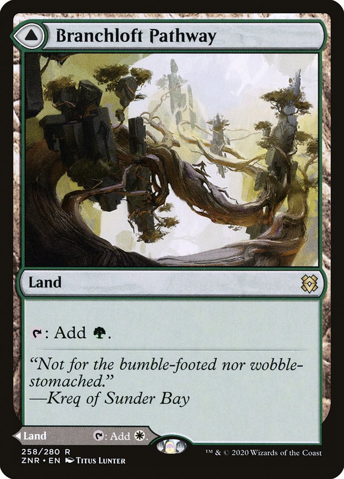 Branchloft Pathway // Boulderloft Pathway (Zendikar Rising)  | Good Games North