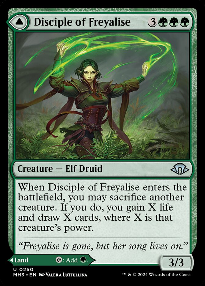Disciple of Freyalise // Garden of Freyalise (Modern Horizons 3)  | Good Games North