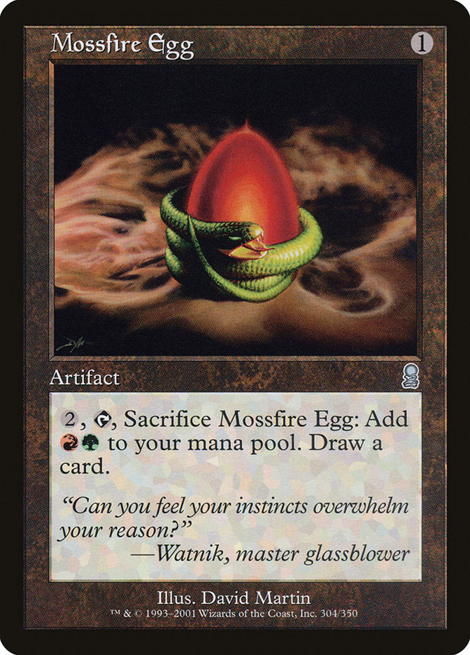 Mossfire Egg 304/350 (Odyssey)  | Good Games North