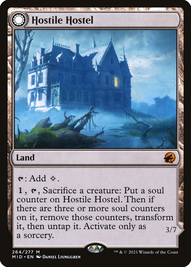 Hostile Hostel // Creeping Inn (Innistrad: Midnight Hunt)  - Foil | Good Games North