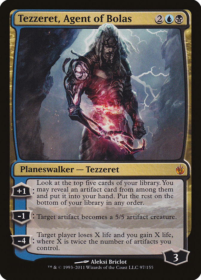Tezzeret, Agent of Bolas (Mirrodin Besieged)  | Good Games North