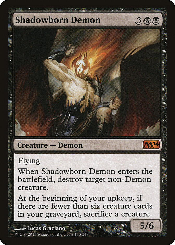 Shadowborn Demon (Magic 2014 (M14))  | Good Games North