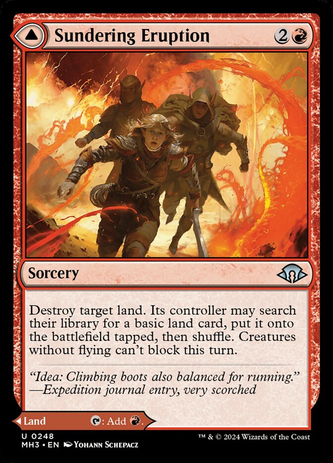 Sundering Eruption // Volcanic Fissure 248 (Modern Horizons 3)  | Good Games North