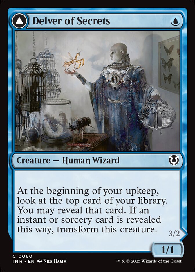 Delver of Secrets // Insectile Aberration (Innistrad Remastered)  - Foil | Good Games North