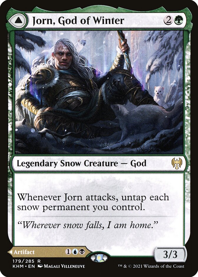 Jorn, God of Winter // Kaldring, the Rimestaff 179 (Kaldheim)  | Good Games North