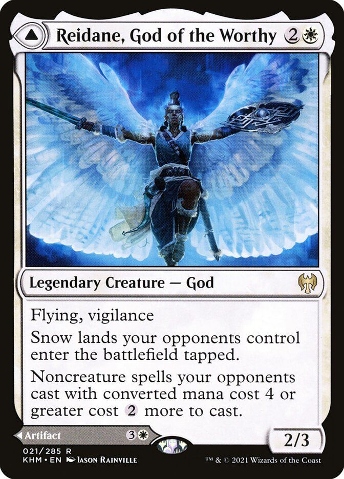 Reidane, God of the Worthy // Valkmira, Protector's Shield 21/285 (Kaldheim)  | Good Games North