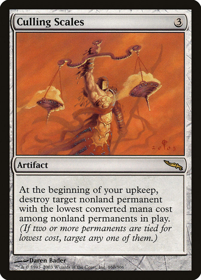 Culling Scales 160/306 (Mirrodin)  | Good Games North