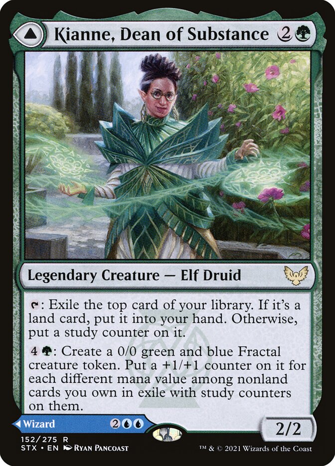 Kianne, Dean of Substance // Imbraham, Dean of Theory 152/275 (Strixhaven: School of Mages)  | Good Games North