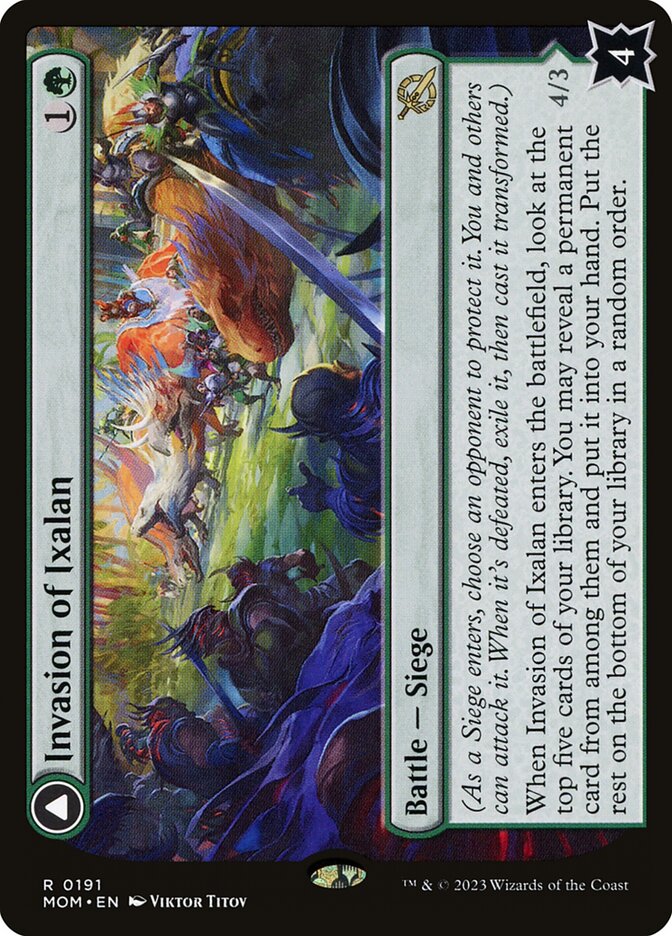 Invasion of Ixalan // Belligerent Regisaur 191/291 (March of the Machine)  | Good Games North