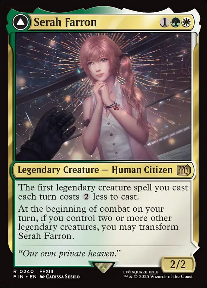 Serah Farron // Crystallized Serah 240 (FINAL FANTASY)  - Foil | Good Games North