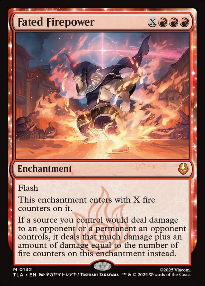 Fated Firepower 132 (Avatar: The Last Airbender)  - Foil | Good Games North