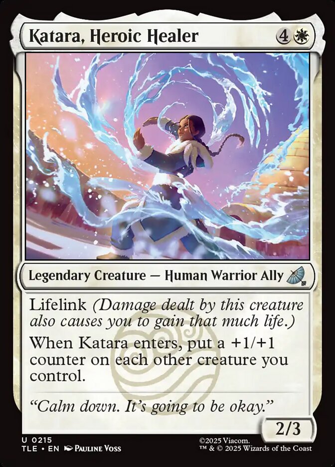Katara, Heroic Healer 215/317 (Avatar: The Last Airbender: Eternal-Legal)  | Good Games North