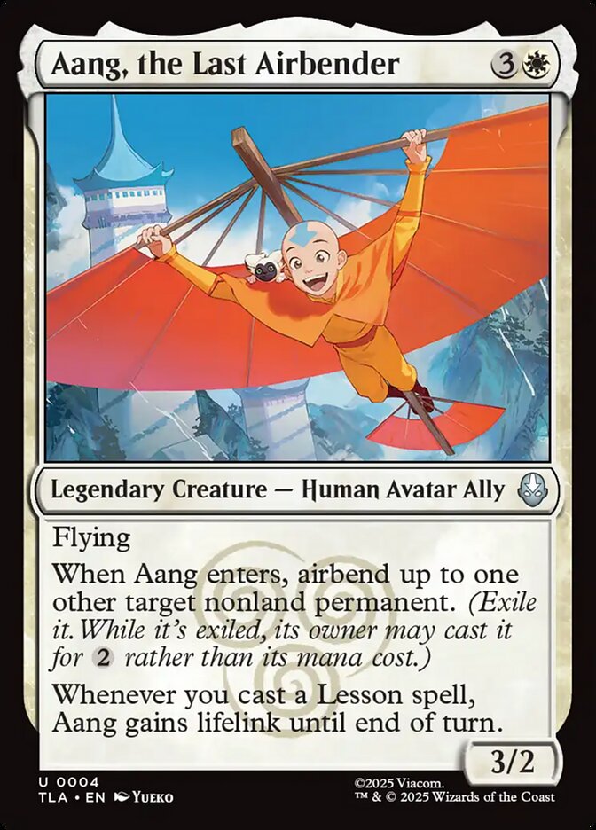 Aang, the Last Airbender 4 (Avatar: The Last Airbender)  - Foil | Good Games North