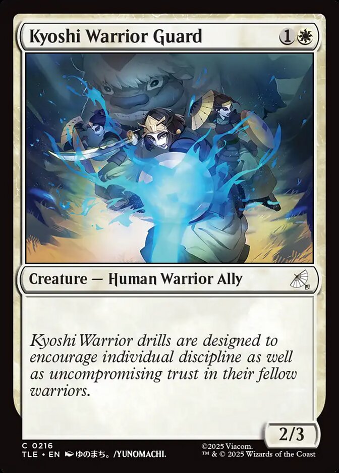Kyoshi Warrior Guard 216/317 (Avatar: The Last Airbender: Eternal-Legal)  - Foil | Good Games North