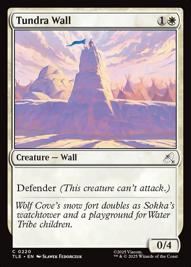 Tundra Wall (Avatar: The Last Airbender: Eternal-Legal)  - Foil | Good Games North