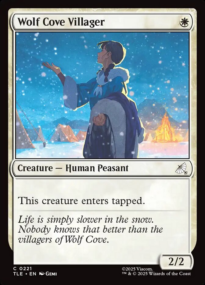 Wolf Cove Villager 221/317 (Avatar: The Last Airbender: Eternal-Legal)  - Foil | Good Games North