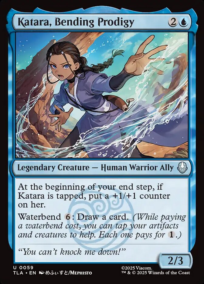 Katara, Bending Prodigy 59/286 (Avatar: The Last Airbender)  - Foil | Good Games North