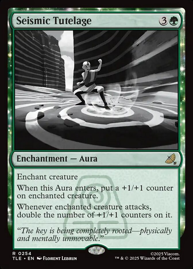 Seismic Tutelage 254/317 (Avatar: The Last Airbender: Eternal-Legal)  - Foil | Good Games North