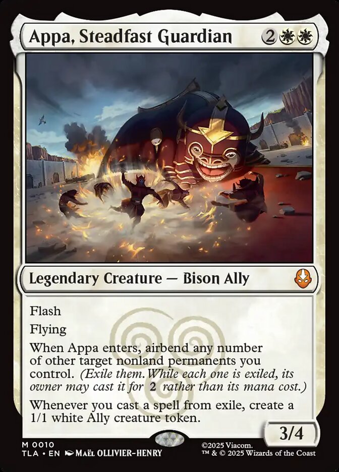 Appa Steadfast Guardian 10 (Avatar: The Last Airbender)  - Foil | Good Games North