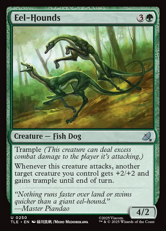 Eel-Hounds 250 (Avatar: The Last Airbender: Eternal-Legal)  - Foil | Good Games North