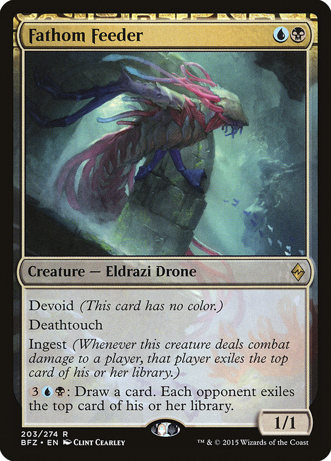 Fathom Feeder (Battle for Zendikar)  - Foil | Good Games North