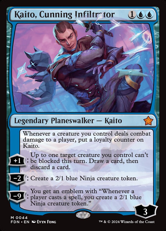 Kaito, Cunning Infiltrator (Foundations)  | Good Games North