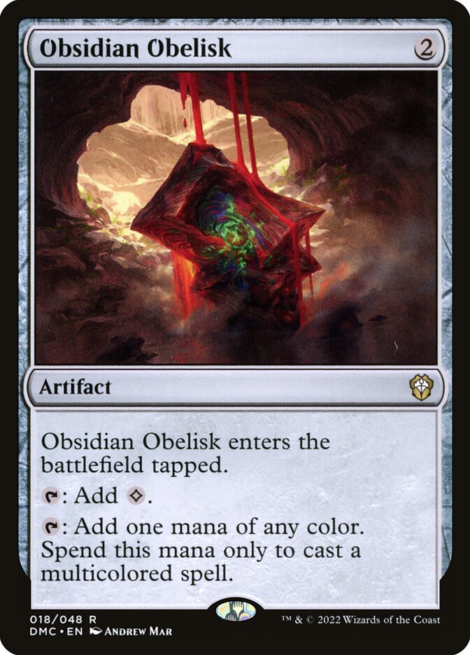 Obsidian Obelisk 18/50 (Commander: Dominaria United)  | Good Games North