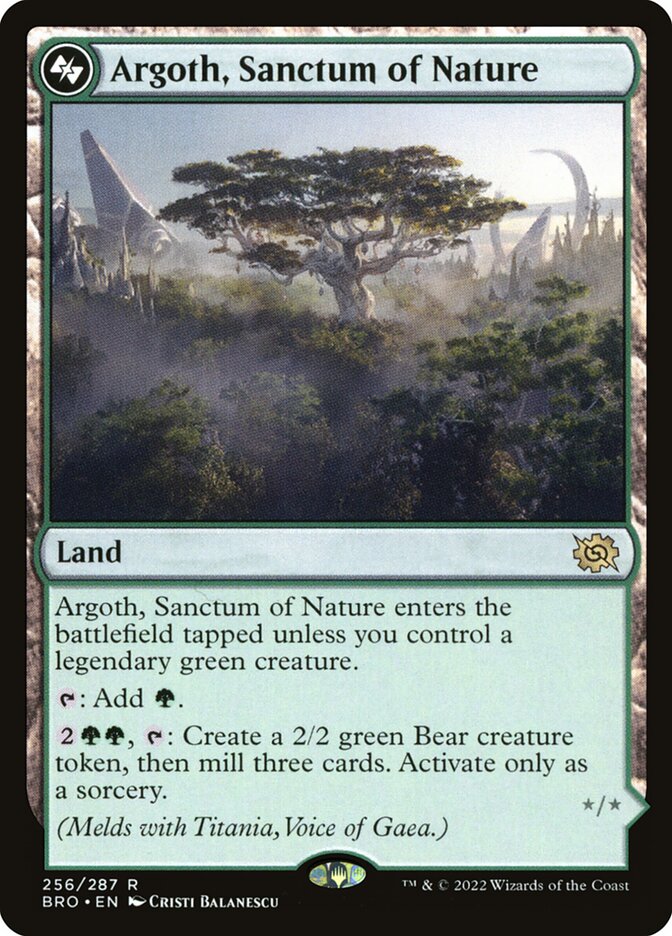 Argoth, Sanctum of Nature (The Brothers' War)  - Foil | Good Games North